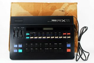 Yamaha Rx11 Drum Machine Digital Rhythm Programmer Vintage Classic [exc,  ] 508220