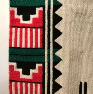 Vintage Navajo Rug Hopi Kachina Dance Kilt Native American Indian Blanket