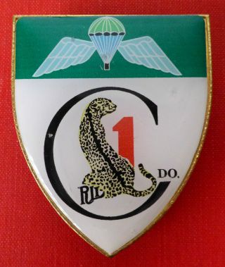 1 Commando Rhodesian Light Infantry Para Wings Army Leopard Rhodesia Arm Badge