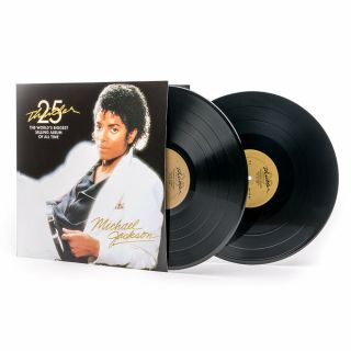 Michael Jackson Thriller 25th Anniversary Remastered 2x 180g Vinyl Lp Ltd