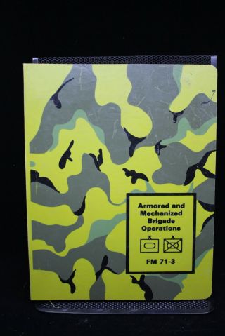 Cold War Us Army Armoured & Mechanized Brigade Operations Reference Book