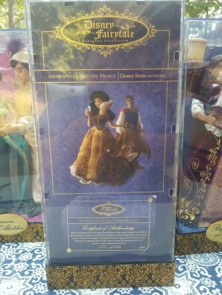 Disney Fairytale Designer Snow White and the Prince Limited Edition Doll Set 3
