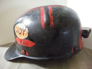 Estate Vintage Msa Comfo - Cap Low Vein Miners Mining Helmet Cap Has Stickers
