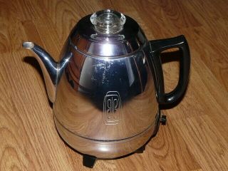 Vintage General Electric Automatic 9 Cup Coffee Maker P410b Percolator -