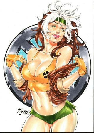 Rogue (09 " X12 ") By Fred Benes - Ed Benes Studio