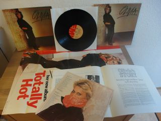 Olivia Newton John Totally Hot Promo Lp With Book And Poster