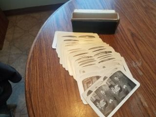 Complete Set Of 50 Early Stereoview Cards Operation Of Sears Roebuck Chicago Il