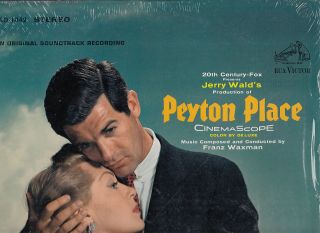 Peyton Place - 1957 - Movie Soundtrack - Record Lp