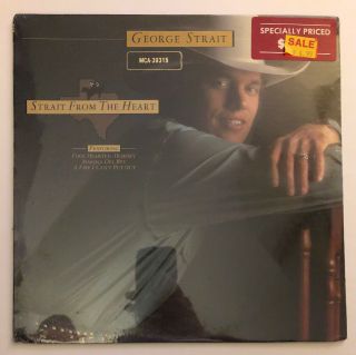 George Strait - Strait From The Heart - Factory 1982 Us 1st Press