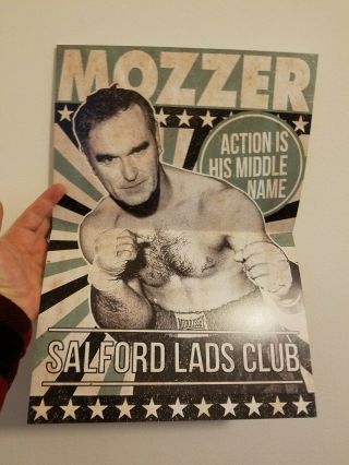 Morrissey Bona Drag SIGNED Salford Lads Club Pop - up RARE The Smiths 2