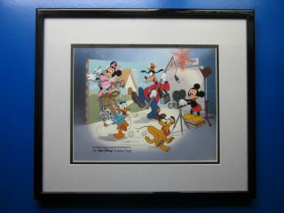Disney Fab 5 Serigraph Created For Members Of The Walt Disney Company Team