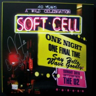 Soft Cell Say Hello Wave Goodbye Vinyl 4 Album Test Pressing Signed Marc Almond