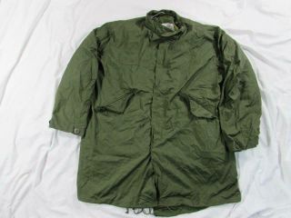Vtg Nos 80s 1982 Us Army Sz Large Fish Tail Parka & Liner Field Coat Jacket M - 65