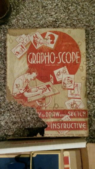 Grapho Scope Draw Sketch Federal Stamping Engineering 1930s Era