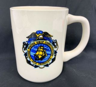 Vintage Uss Constitution " Old Ironsides " Coffee Cup