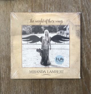 Miranda Lambert - The Weight Of These Wings [3lp] 2016,  Vinyl Record