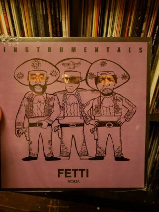 The Alchemist Fetti Instrumentals 12 " Rare Colored Vinyl Flee Lord