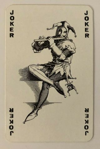 Single Vintage Playing Card Dachshund Dog Schaffhouse Swiss Joker