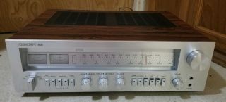 Vintage Concept 6.  5 Fm Am Stereo Receiver For Repair Or Part