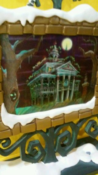 Disney Nightmare Before Christmas Haunted Mansion Lenticular Portrait Frame NIB 2