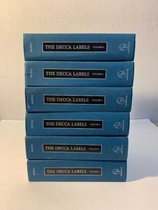 The Decca Labels A Discovery Complied Michel Ruppli Full Set Volume 1,  2,  3,  4,  5,  6