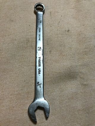 John Deere Combination Wrench Ty3225 1/2 Old Logo Farm Tractor Rider Mower Tool