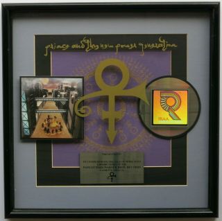 Prince Riaa Platinum Record Award 
