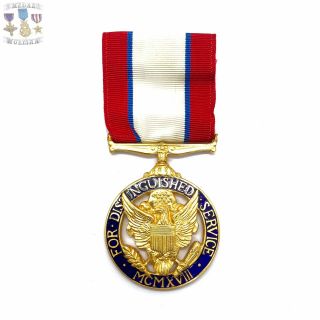 U.  S.  Army Distinguished Service Medal Li - Gi Crimp Brooch Item 004