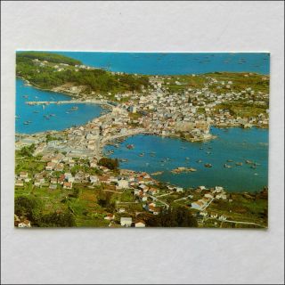 Isla De Arosa Pontevedra Aerial View Postcard (p371)
