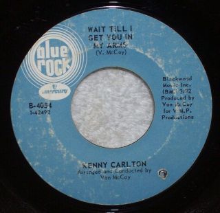 NORTHERN SOUL Kenny Carlton LOST AND FOUND 1968 BLUE ROCK 45 RPM 2