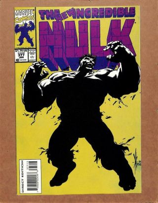 Incredible Hulk 377 - Near 9.  2 Nm - Marvel 1991 - 3rd Printing