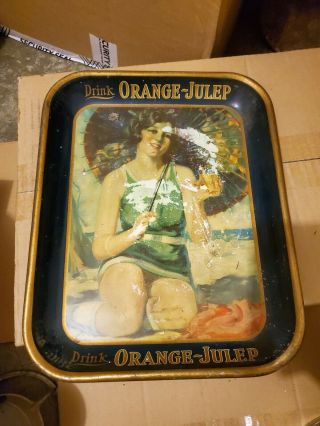 Vintage Drink Orange Julep 1920 