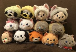 Disney Tsum Tsum Plush Toy Cat Cat Series Set Of 13 Disney Store Japan