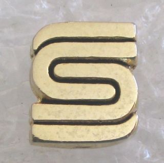 Vintage Security Pacific Bank Logo Advertising Lapel Pin Or Tie Tack