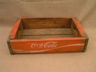 Old Vintage Coca Cola Bottle Chattanooga TN.  Wooden Case Crate Carrier Box 2