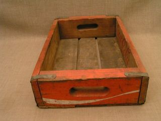 Old Vintage Coca Cola Bottle Chattanooga TN.  Wooden Case Crate Carrier Box 3