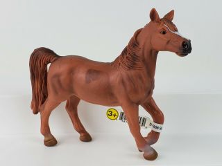 Schleich Chestnut Mare Horse 5 " Animal Figurine Retired 13253 Farm 2002 -