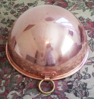 Sur Le Table 11.  5 " Solid Heavy Copper Meringue Mixing Bowl Made In France