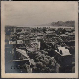 S23 China Yichang Hubei 湖北省宣昌 1930s Photo View Of City 7