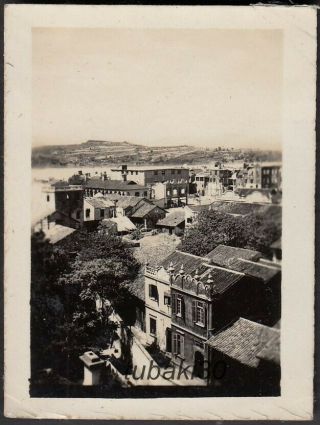 S22 China Yichang Hubei 湖北省宣昌 1930s Photo View Of City 6