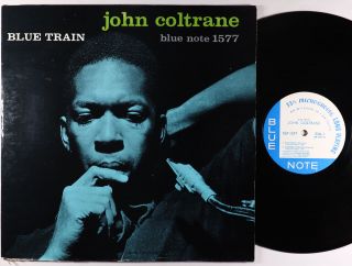 John Coltrane - Blue Train Lp - Blue Note - Blp 1577 Mono Rvg Ear Ny Usa Vg,