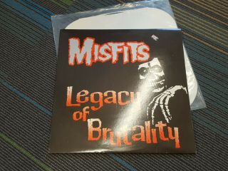Misfits Legacy Of Brutality Plan 9 Caroline Lp Record Danzig Static Age 1985