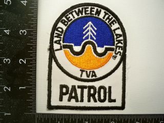 Old Federal Doe Tn Valley Auth Tva Security Patrol Patch Knoxville,  Tenn Police