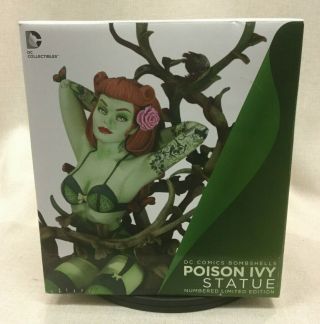 Dc Comics Bombshells Poison Ivy Statue Numbered Limited Edition 1038/5200