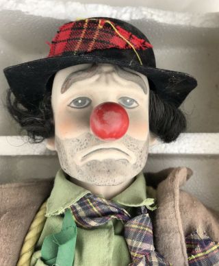 Vtg Clyde The Hobo Clown Dynasty Doll “so Sad”,  I Feel So Bad : (