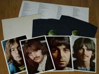 The Beatles,  White Album,  Mono Top Loader,  Complete,  Ex/ex