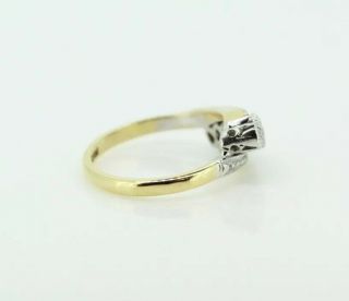 Vintage 18ct Yellow Gold Diamond Five Stone Eternity Ring (Size H) 3