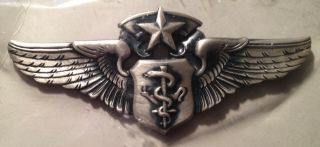 United States Air Force Chief Flight Nurse Wing - Dated 1983,  Never Issued