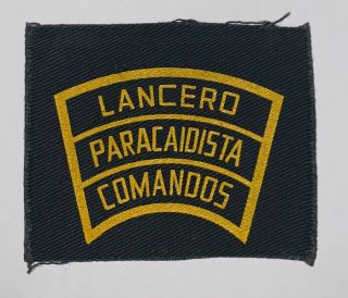 Colombia,  Special Forces Patch 2