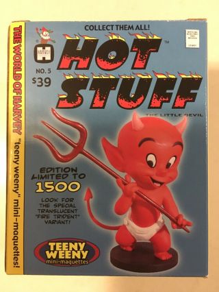 Hot Stuff The Little Devil Mini Marquette 687/1500 Statue Harvey Comics
